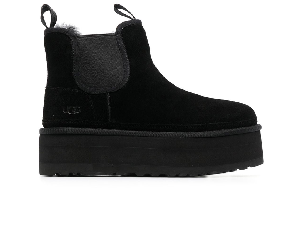 UGG Classic Mini Platform Boot Black (Women's)-sneakers-UGG-pikastore.cz