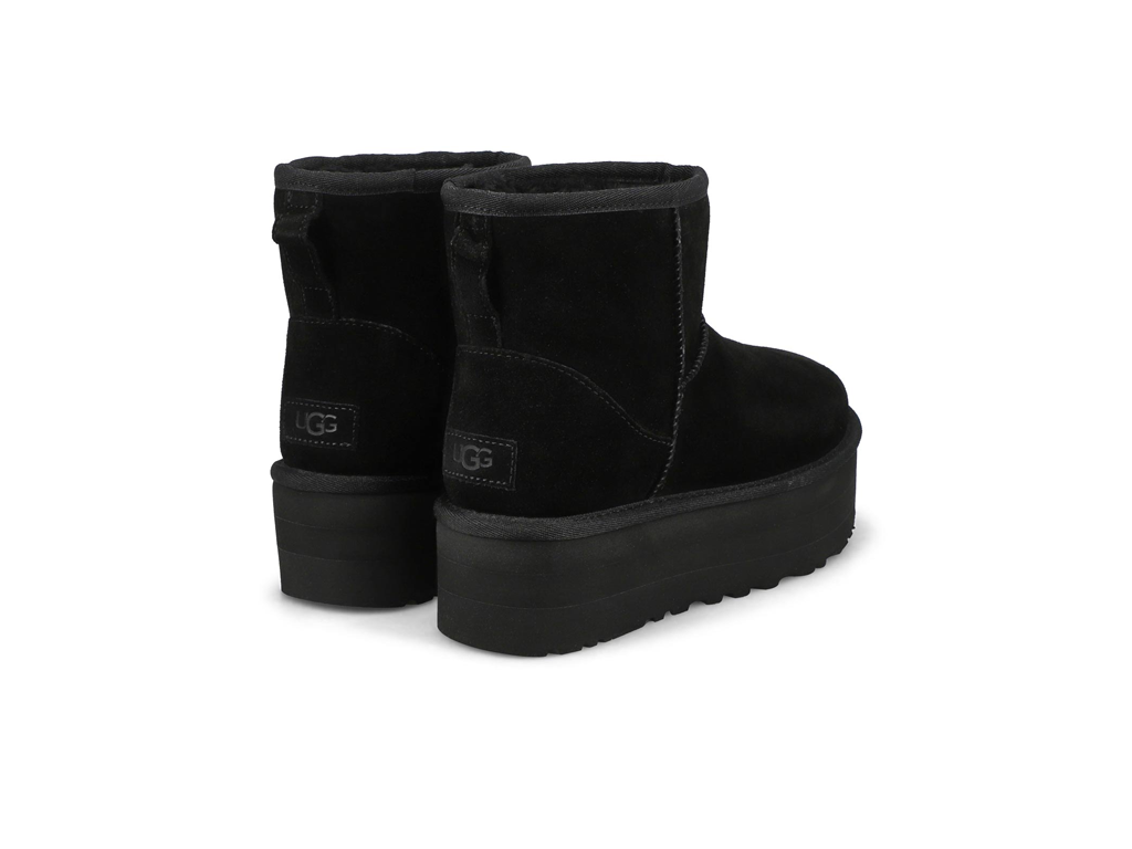 UGG Classic Mini Platform Boot Black (Women's)-sneakers-UGG-pikastore.cz