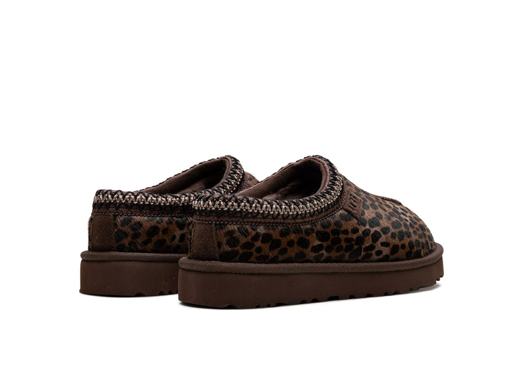 UGG Wmns Tasman Caspian Slipper Burnt Cedar Cheetah-UGG-pikastore.cz