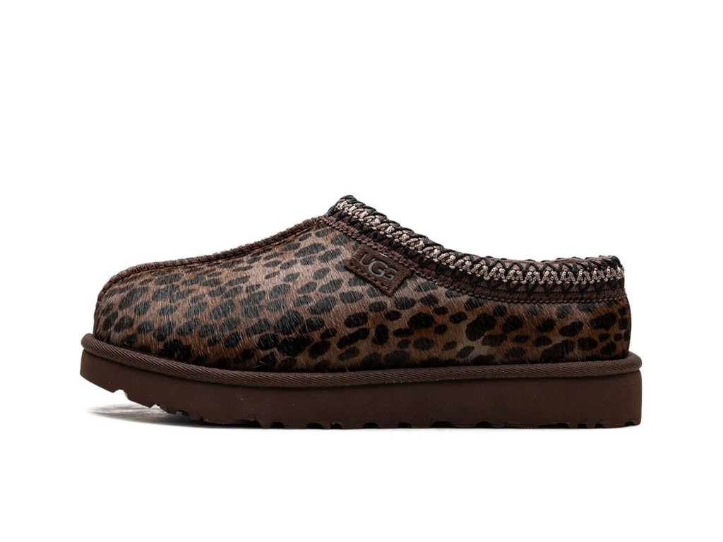 UGG Wmns Tasman Caspian Slipper Burnt Cedar Cheetah-UGG-pikastore.cz