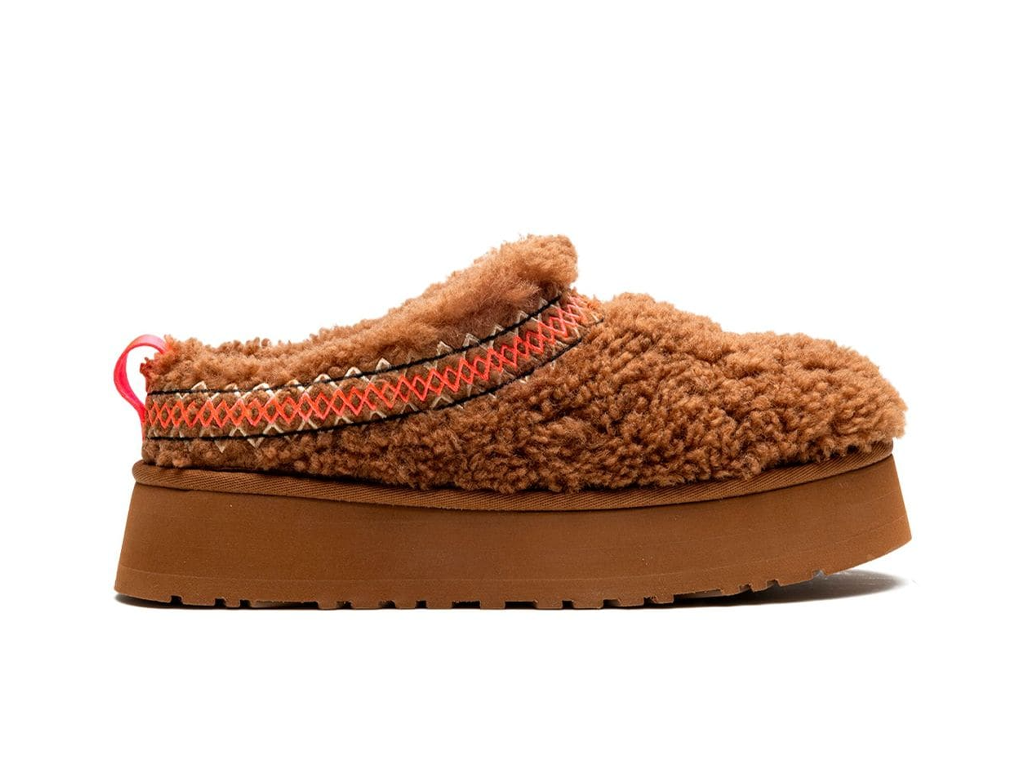 UGG Wmns Tazz Braid Slipper Hardwood