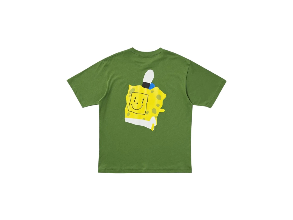 Uniqlo x CPFM Spongebob Squarepants UT Graphic T-Shirt Olive-CPFM-pikastore.cz