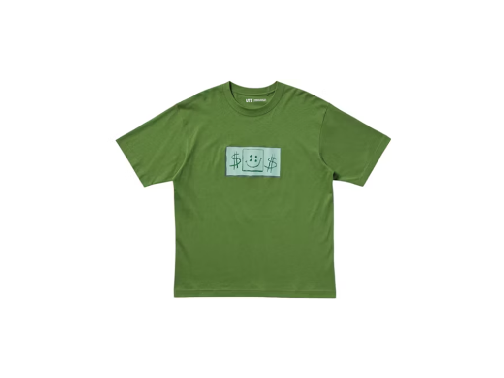 Uniqlo x CPFM Spongebob Squarepants UT Graphic T-Shirt Olive-CPFM-pikastore.cz