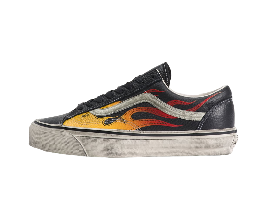 Vans Old Skool LX Archive Flame Black-Vans-pikastore.cz