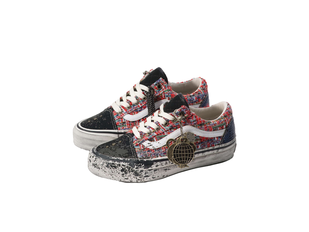Vans Old Skool Premium Charms Red Black-Vans-pikastore.cz