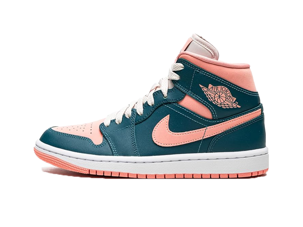 Wmns Air Jordan 1 Mid Dark Teal Green-Air Jordan-pikastore.cz