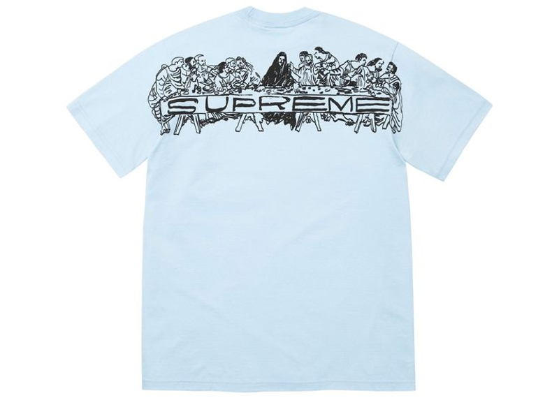 Supreme Supper Tee Powder Blue