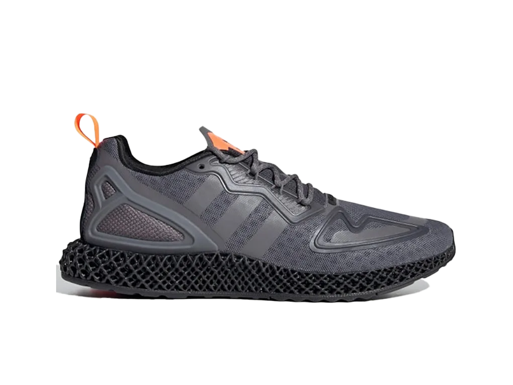 adidas ZX 2K 4D Grey Four Solar Orange – zapatillas – foto 3 de 5
