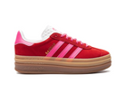 Adidas Gazelle Bold Collegiate Red Lucid Pink (Women's)-sneakers-Adidas-pikastore.cz