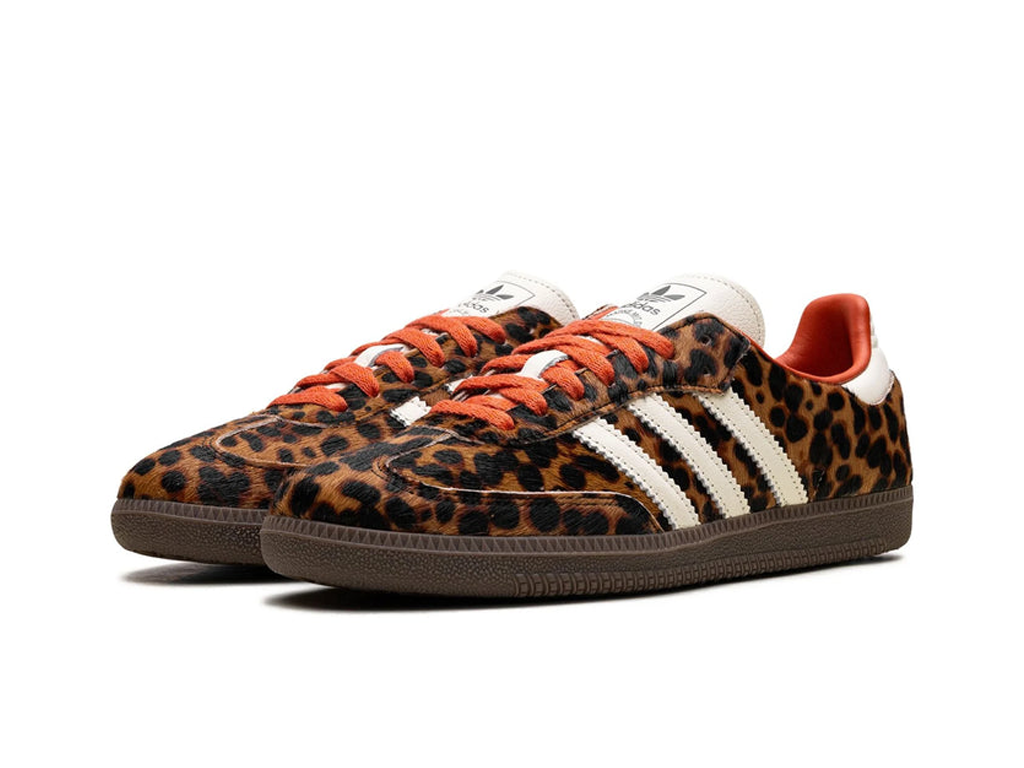 adidas Samba OG Preloved Red Leopard (Womens)-Adidas-pikastore.cz