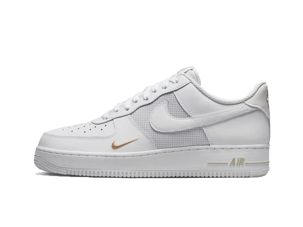 Nike Air Force 1 Low White Desert Khaki Mini Swoosh-Nike-pikastore.cz