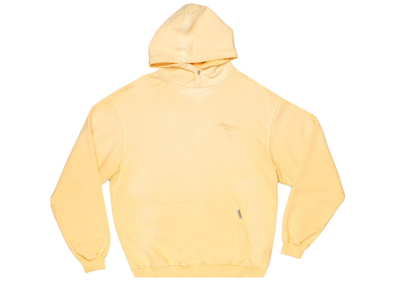 Represent Clo Owners Club Hoodie Pastel Yellow
