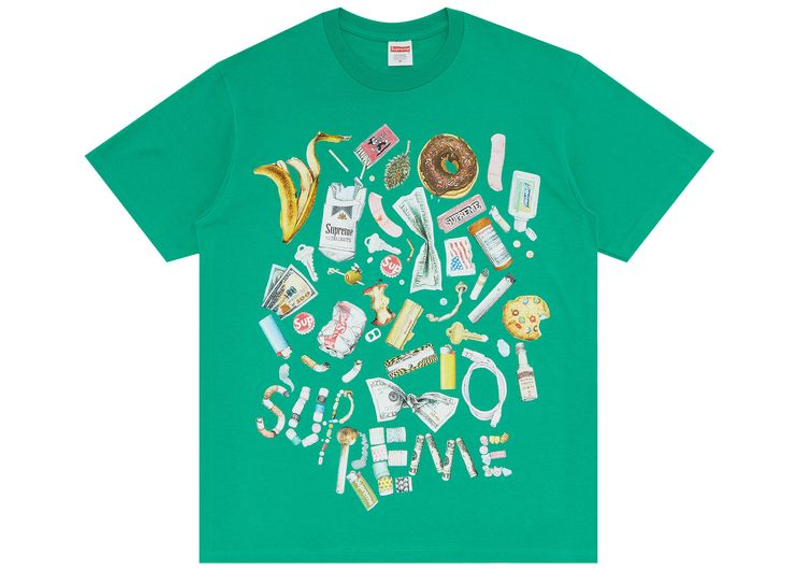 Supreme Trash Tee Green