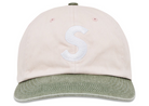 Supreme Pigment Coated 2-Tone S Logo 6-Panel Pink-Supreme-pikastore.cz