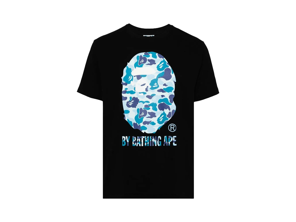 BAPE ABC Camo Tee Black-Bape-pikastore.cz