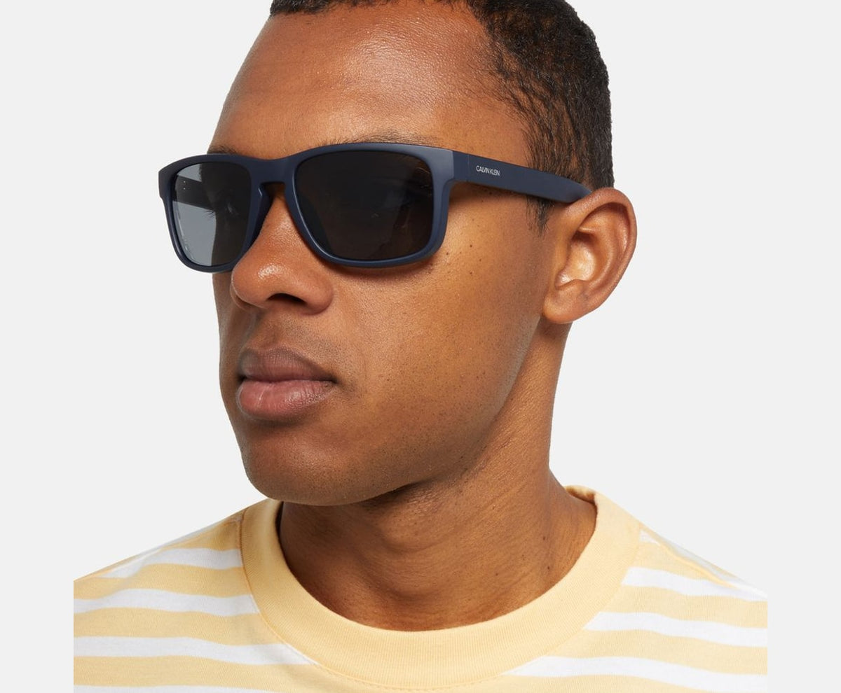 Calvin Klein Sunglasses Navy – ochelari – fotografia 4 din 4