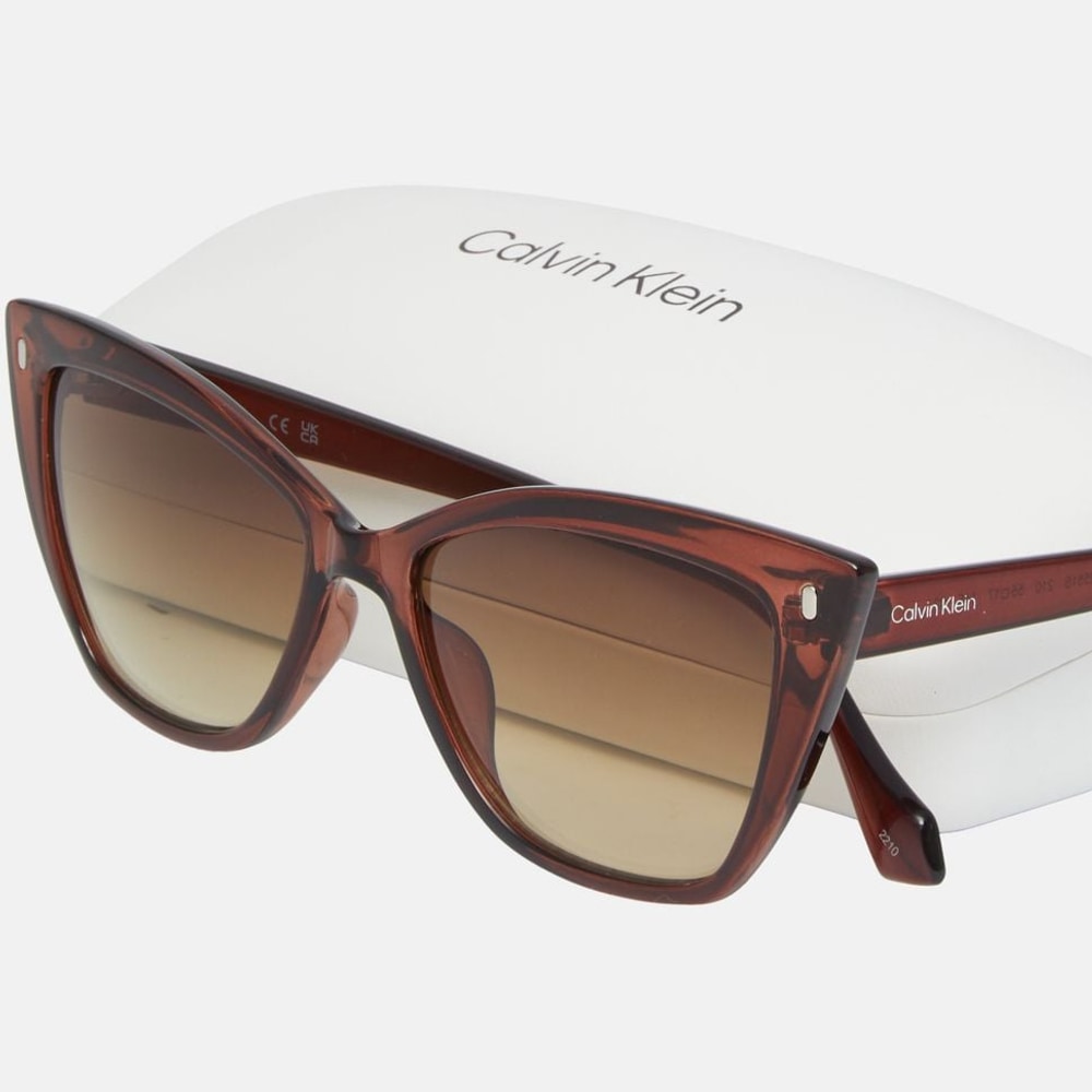Calvin Klein Sunglasses Brown – очила – снимка 3 от 4
