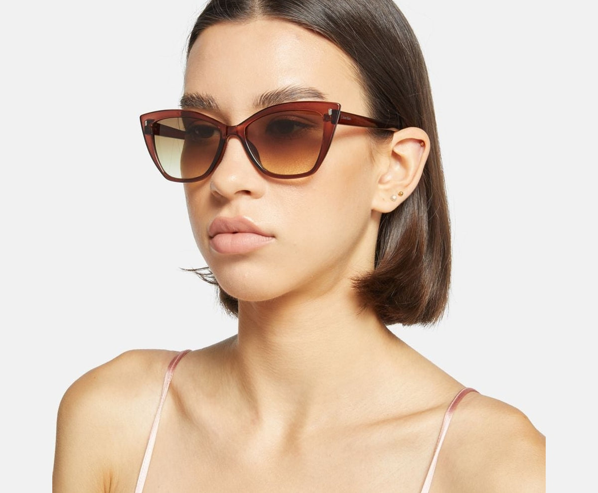 Calvin Klein Sunglasses Brown – очила – снимка 4 от 4