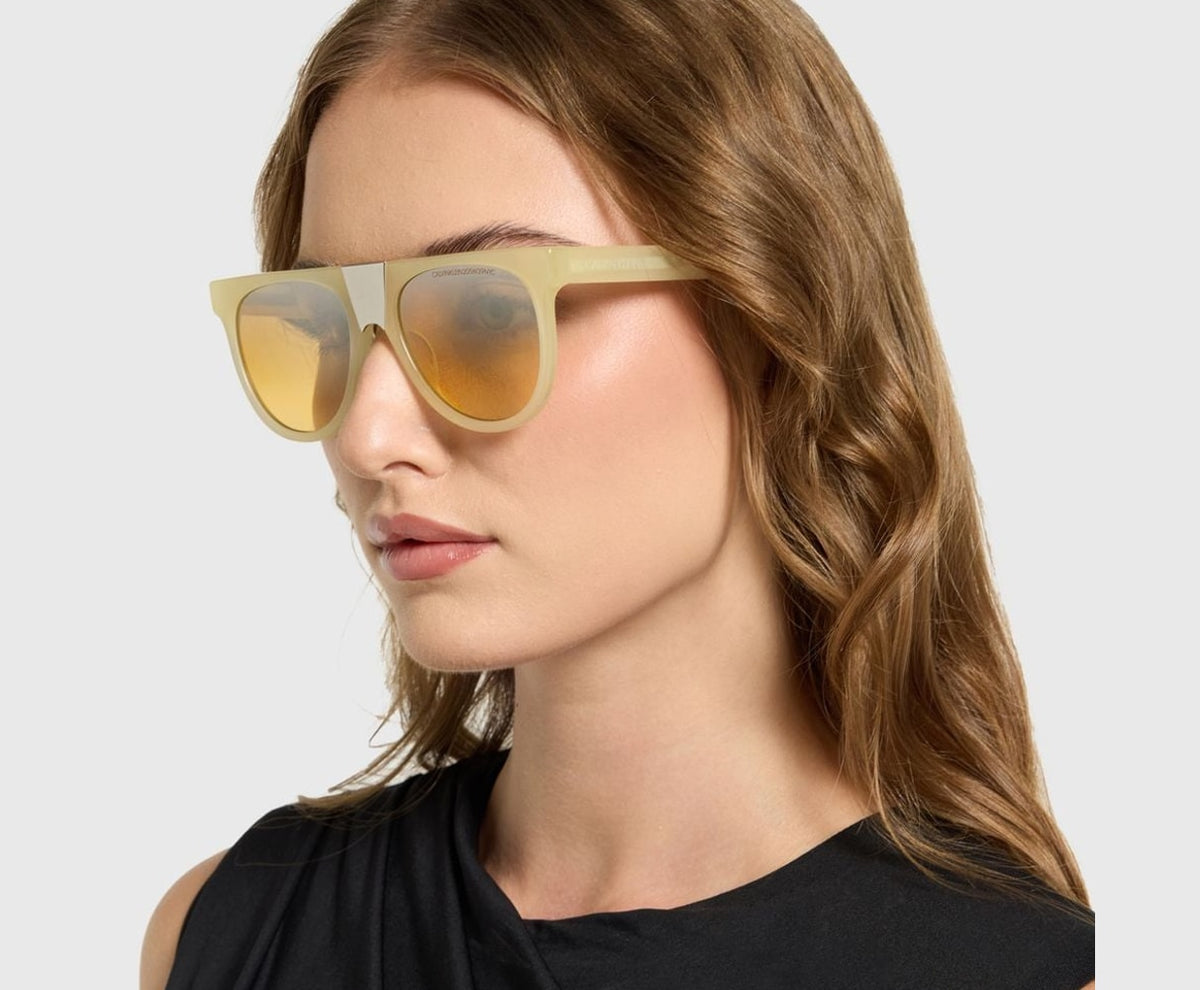 Calvin Klein Sunglasses Light Yellow – dodaci – fotografija 4 od 4