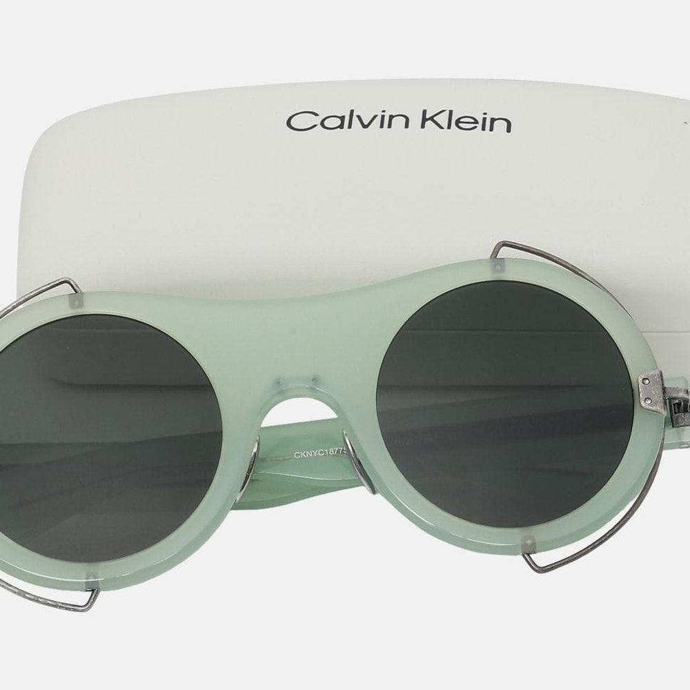Calvin Klein Sunglasses Lime – ochelari – fotografia 3 din 4
