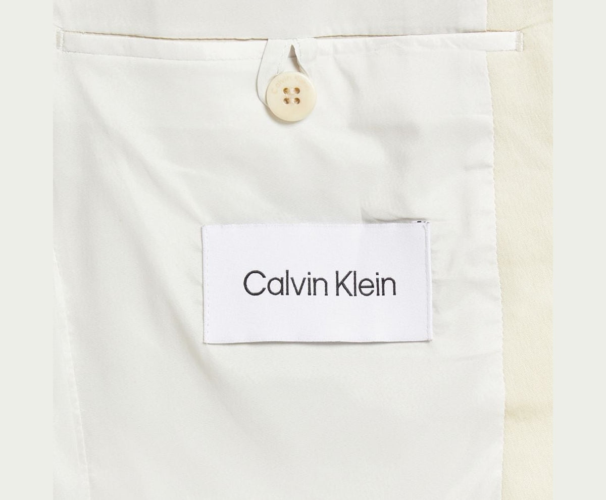 Calvin Klein Suit jacket Beige – dzseki – fotó 4/6