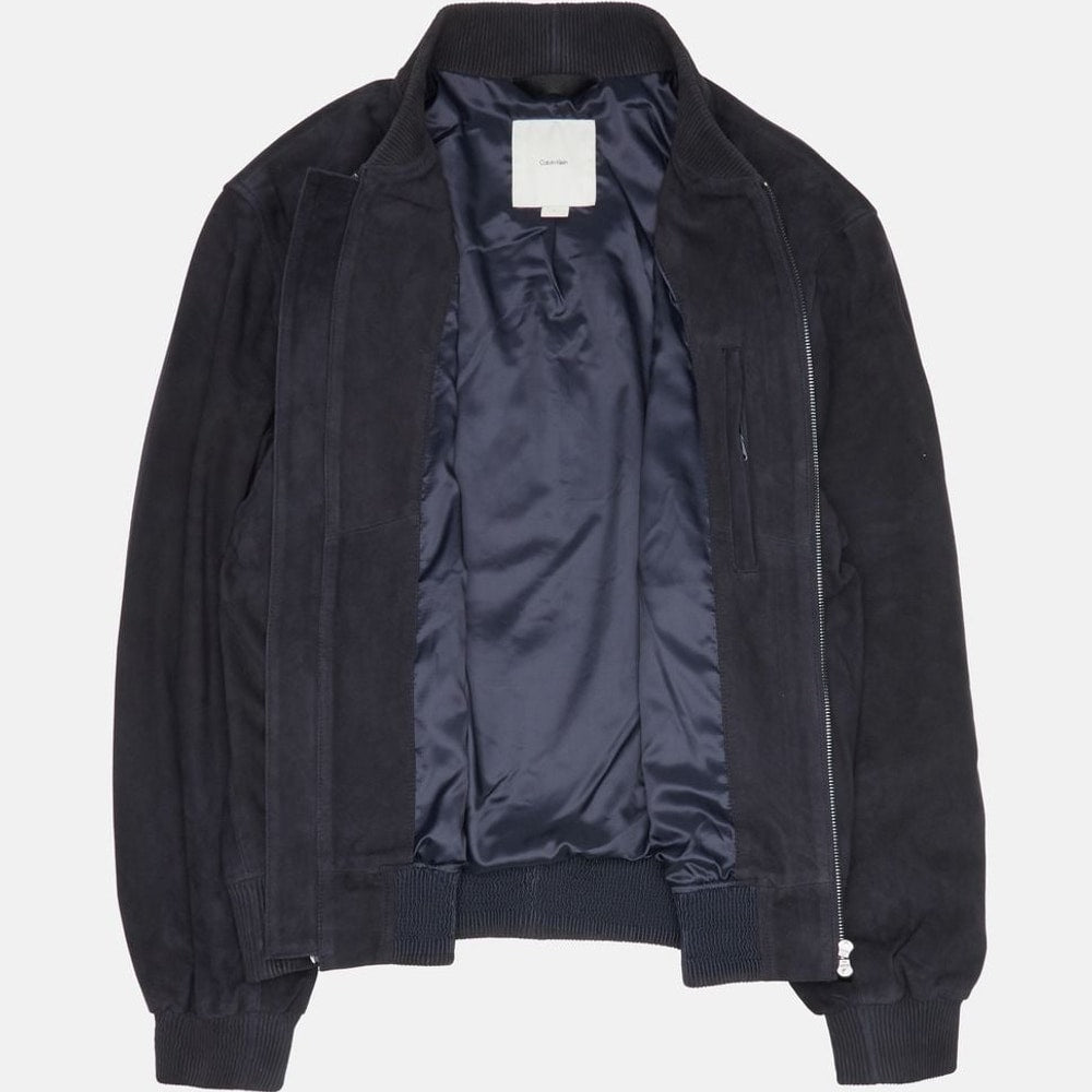 Calvin Klein Leather blouson Blue – одяг – фото 5 з 6