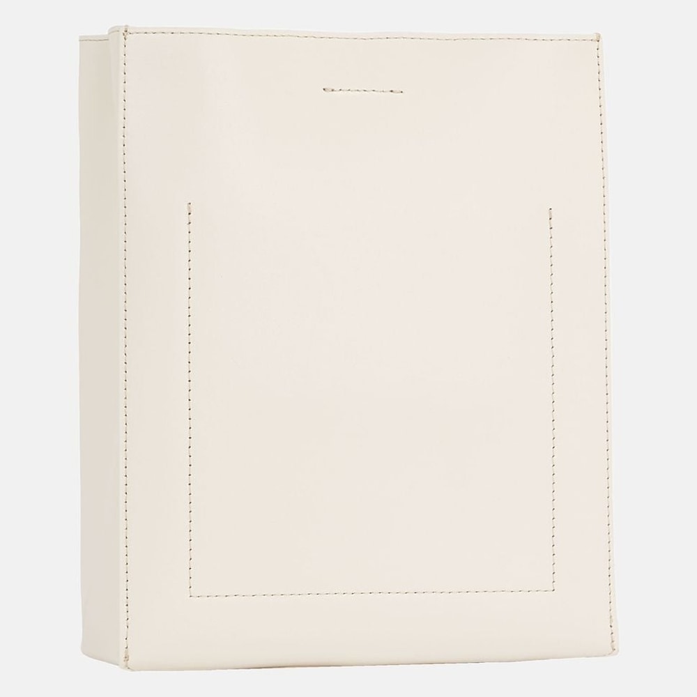 Calvin Klein Leather cross body bag White – torba – fotografija 4 od 5