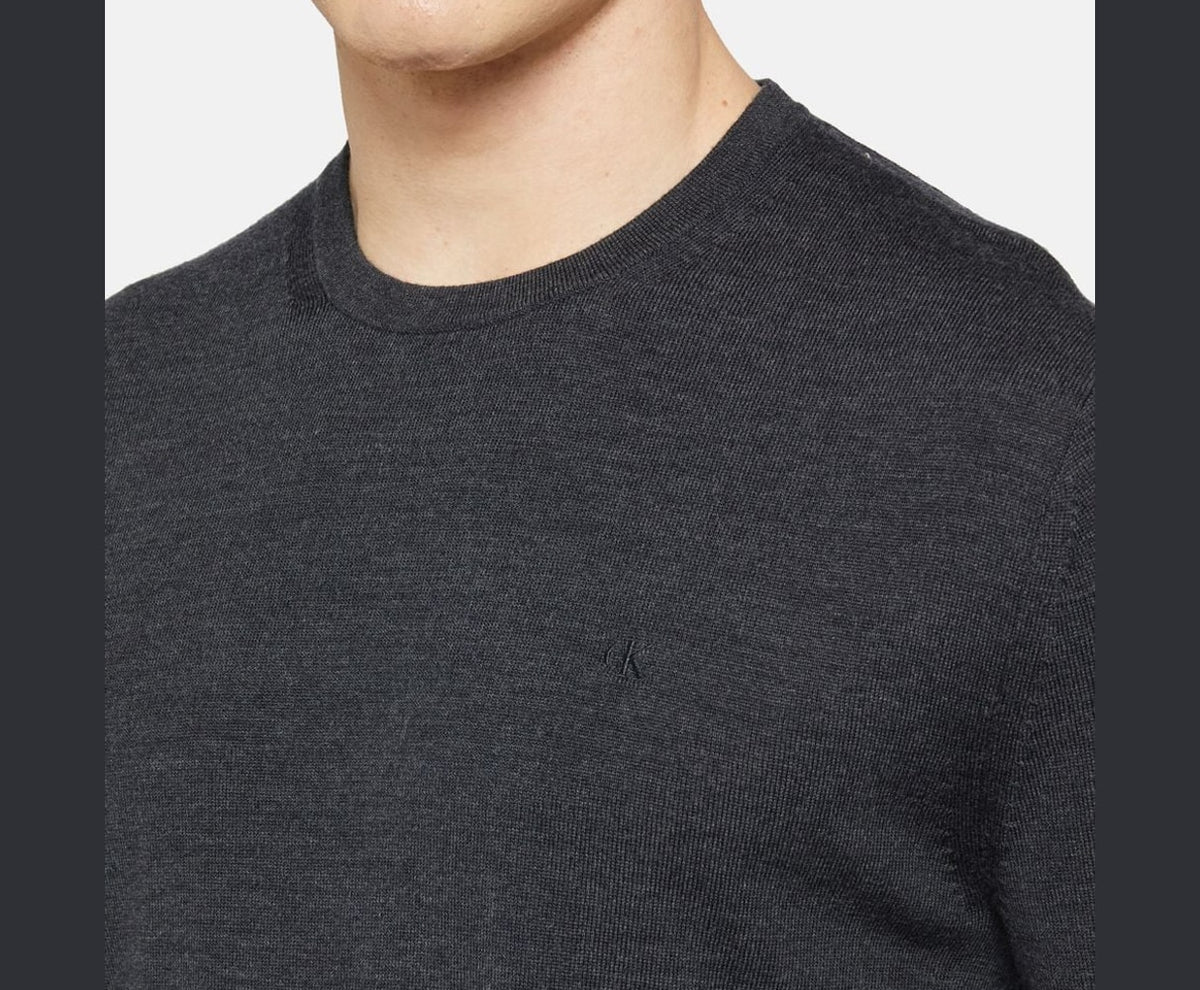 Calvin Klein Wool pullover Grey – clothing – photo 3 of 5