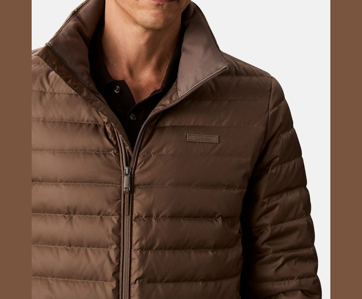 Calvin Klein Quilted jacket Grey – jakna – fotografija 3 od 5