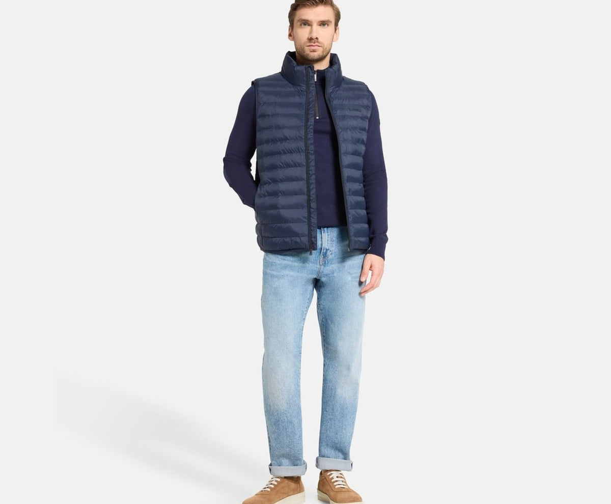 Calvin Klein Gilet Dark Blue – giacca – foto 5 di 5