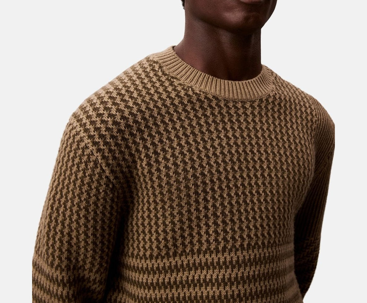 Calvin Klein Wool-blend pullover Beige – abbigliamento – foto 3 di 5