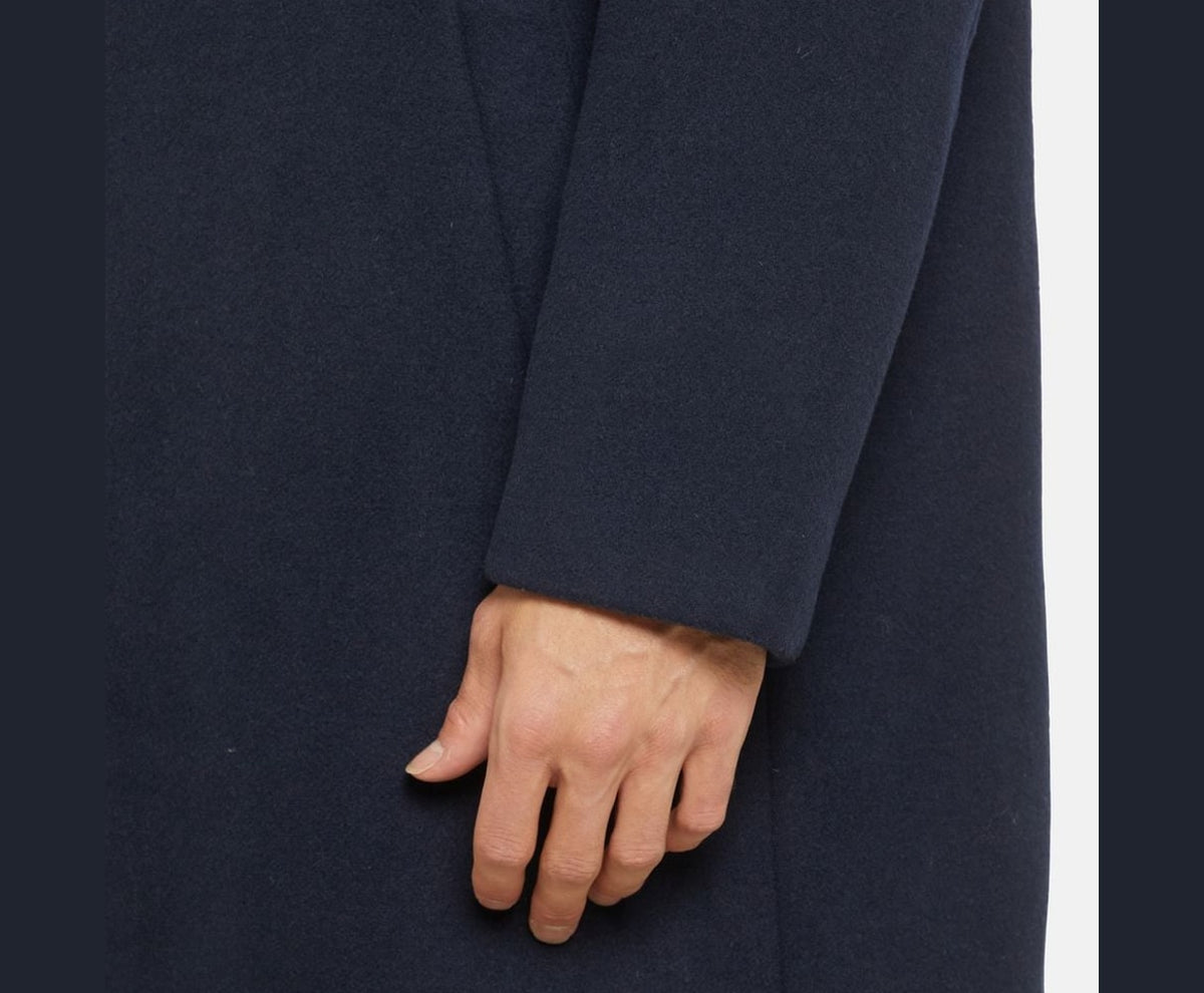 Calvin Klein Wool-blend coat Blue – jakna – fotografija 3 od 6