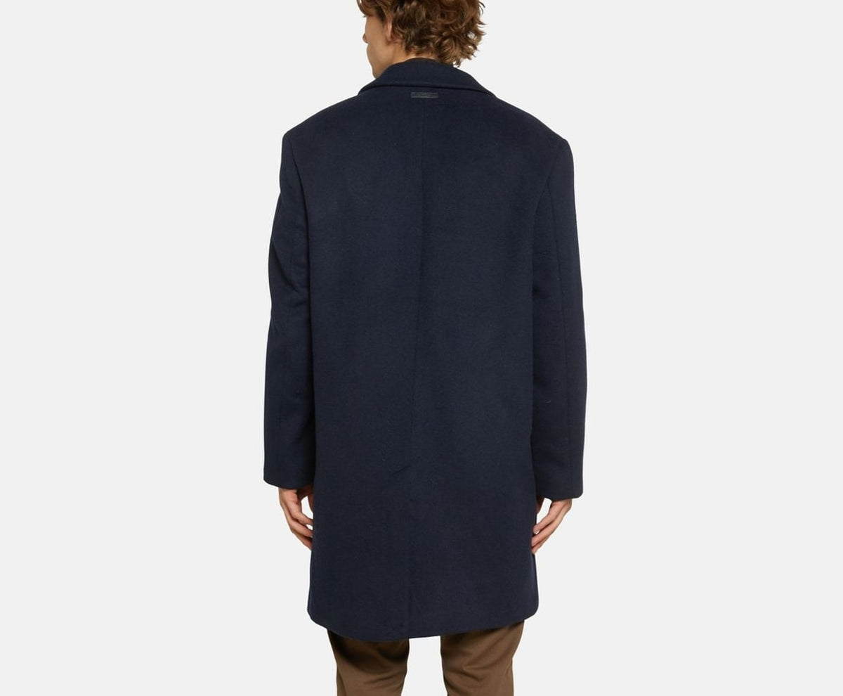 Calvin Klein Wool-blend coat Blue – jakna – fotografija 4 od 6