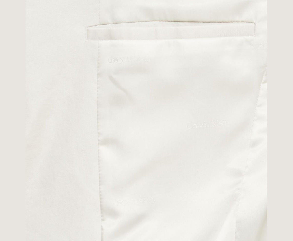 Calvin Klein Linen-blend suit jacket Ecru – Jacke – Foto 3 von 6