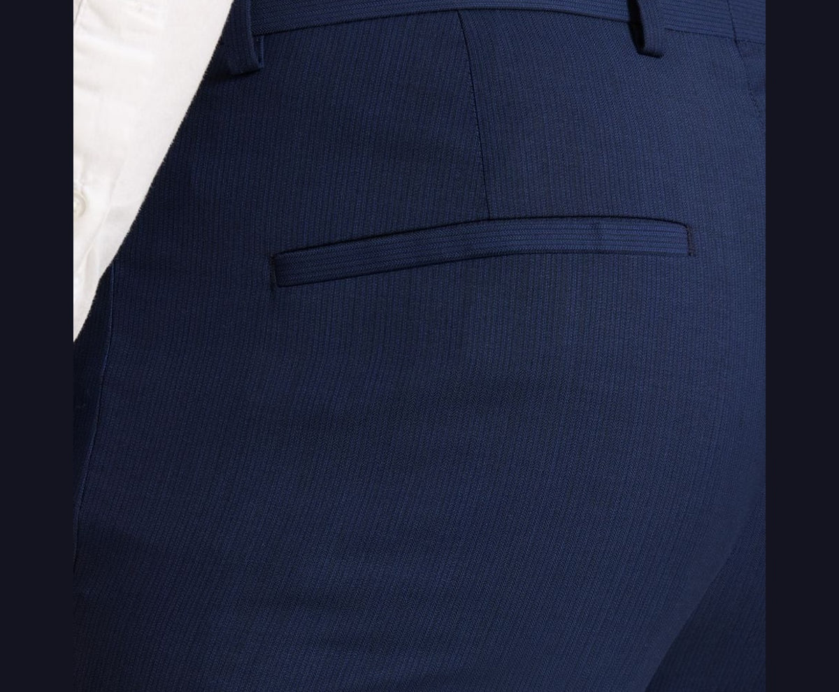 Calvin Klein Business trousers Dark Blue – spodnie – zdjęcie 3 z 5