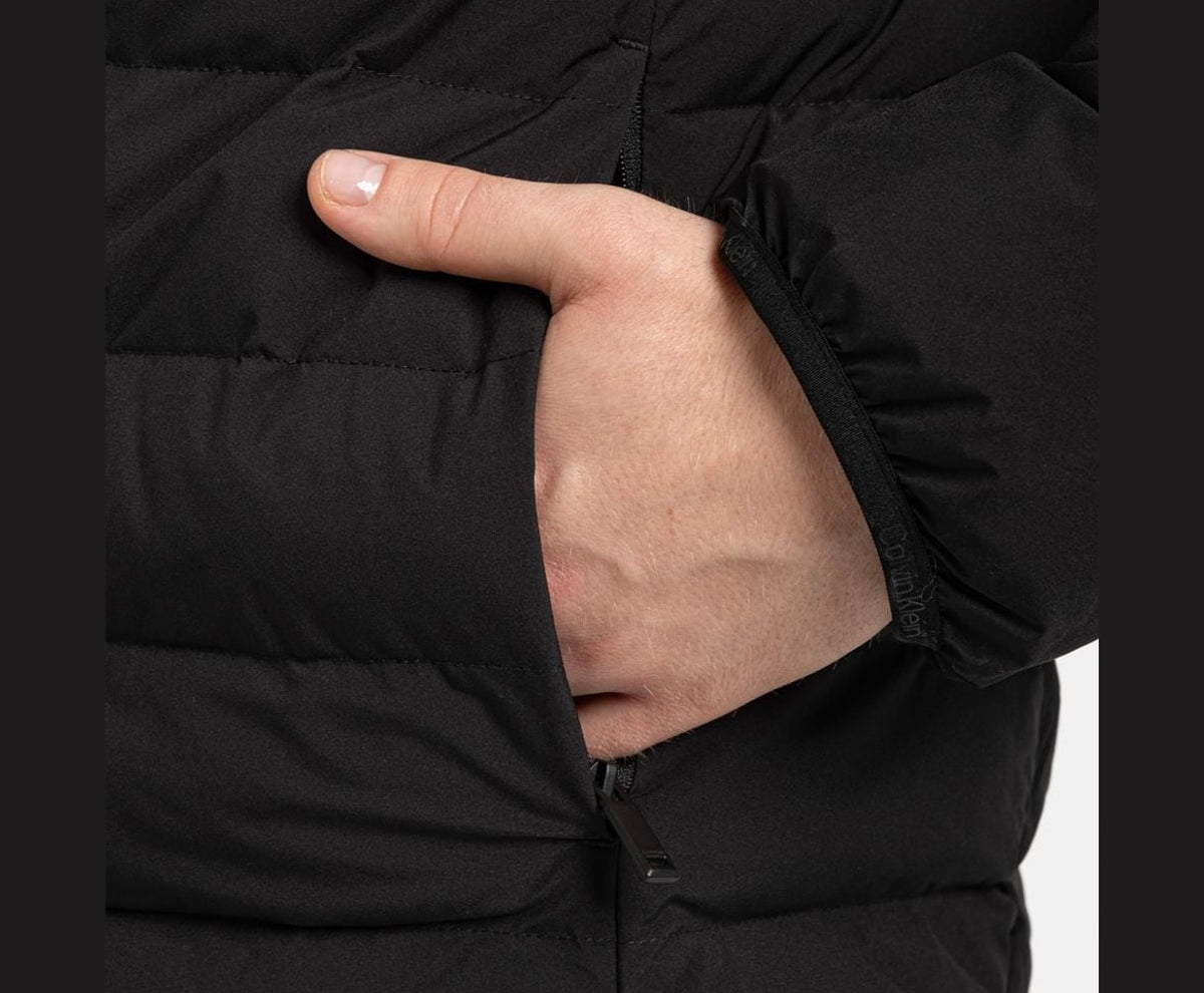 Calvin Klein Quilted jacket Black – яке – снимка 3 от 6