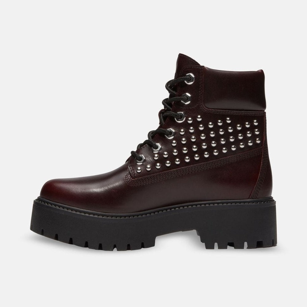 Timberland Lace-up boots Stone Street Burgundy – Schuhe – Foto 4 von 5