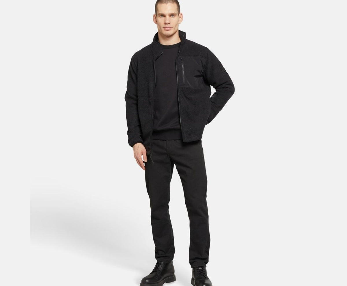 Timberland Fleece jacket Black – bunda – fotka 5 z 5