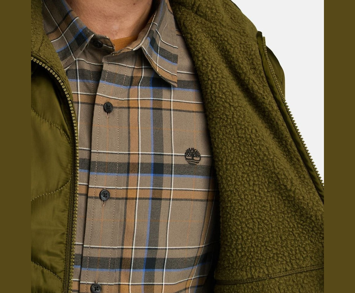 Timberland Reversible gilet Newton Khaki – clothing – photo 3 of 5