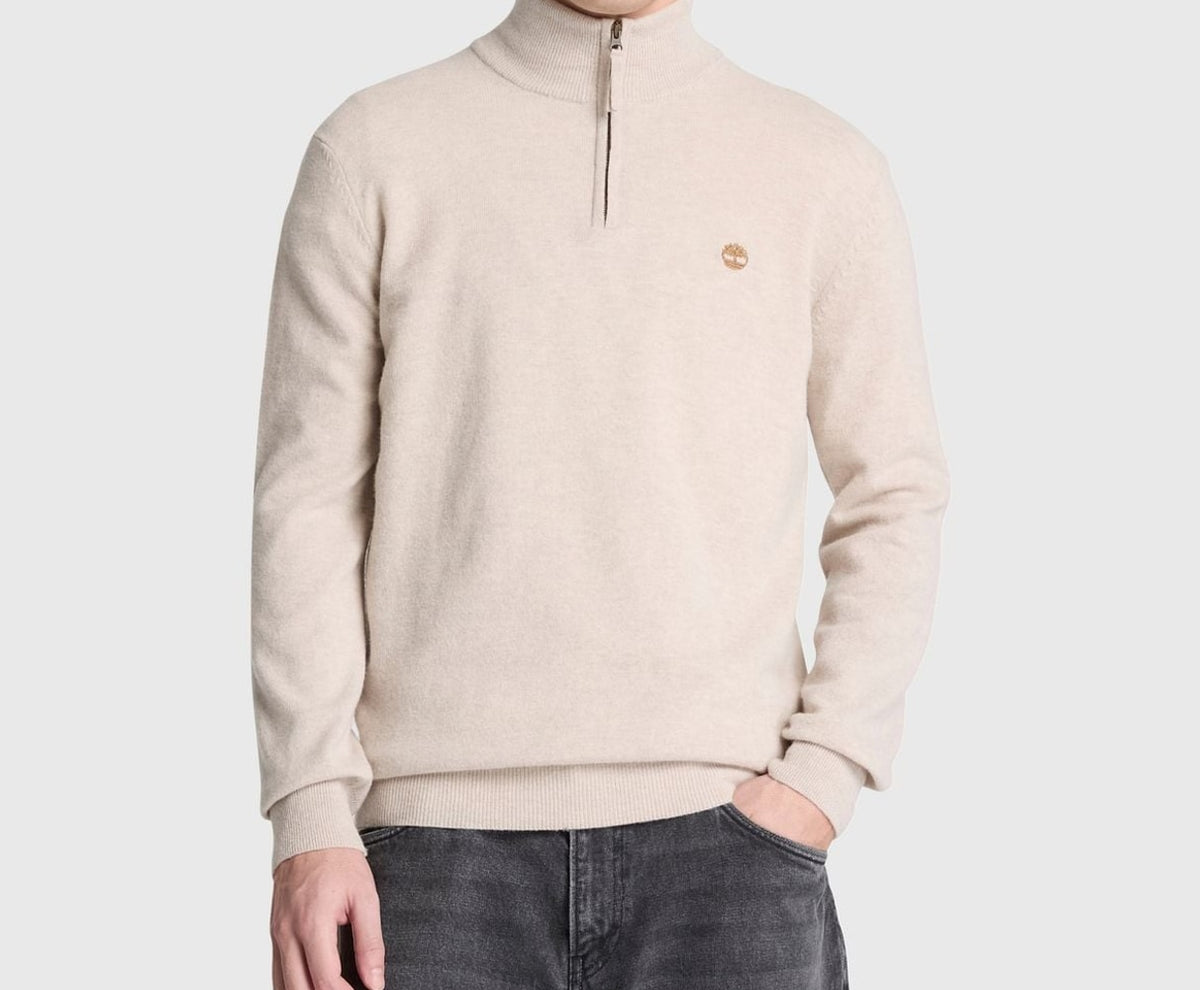 Timberland Wool-blend troyer Beige – clothing – photo 2 of 5