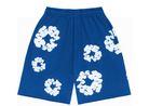 Denim Tears The Cotton Wreath Short Royal Blue-Denim Tears-pikastore.cz