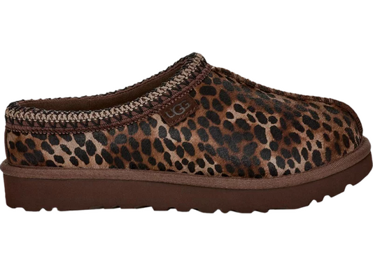 UGG Wmns Tasman Caspian Slipper Burnt Cedar Cheetah