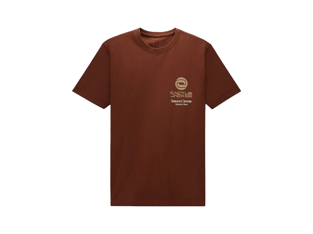 Travis Scott CACT.US CORP x Nike U NRG BH T-shirt (Asia Sizing) Brown-Travis Scott-pikastore.cz