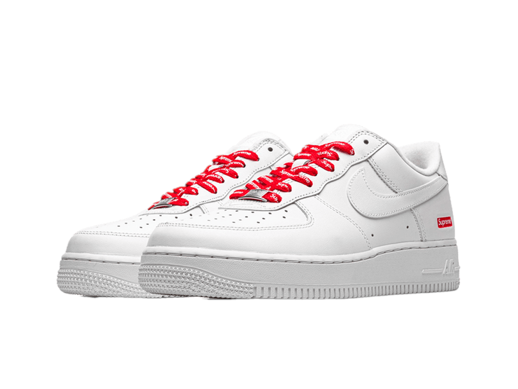 Nike Air Force 1 Low Supreme White-sneakers-Nike-pikastore.cz