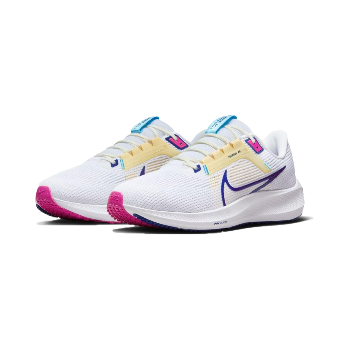 Nike Air Zoom Pegasus 40 White Deep Royal Blue-Nike-pikastore.cz