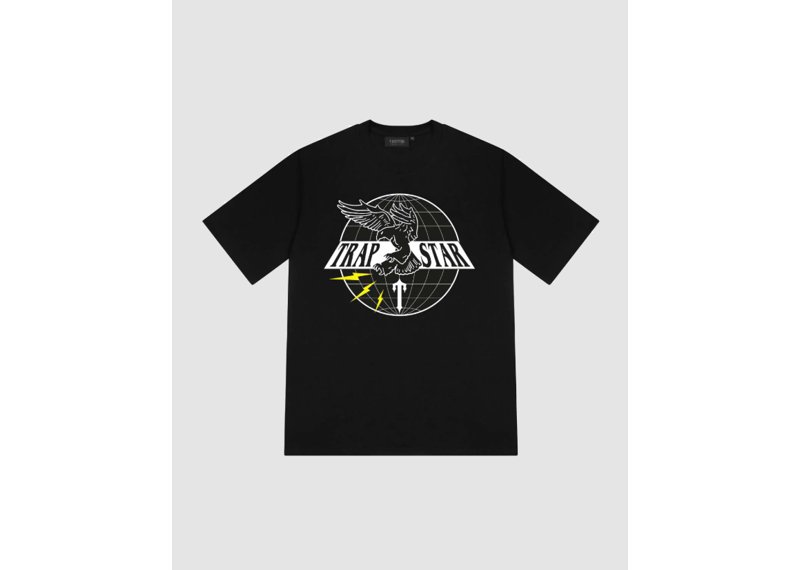 Trapstar Air Force Tee Black-Trapstar-pikastore.cz