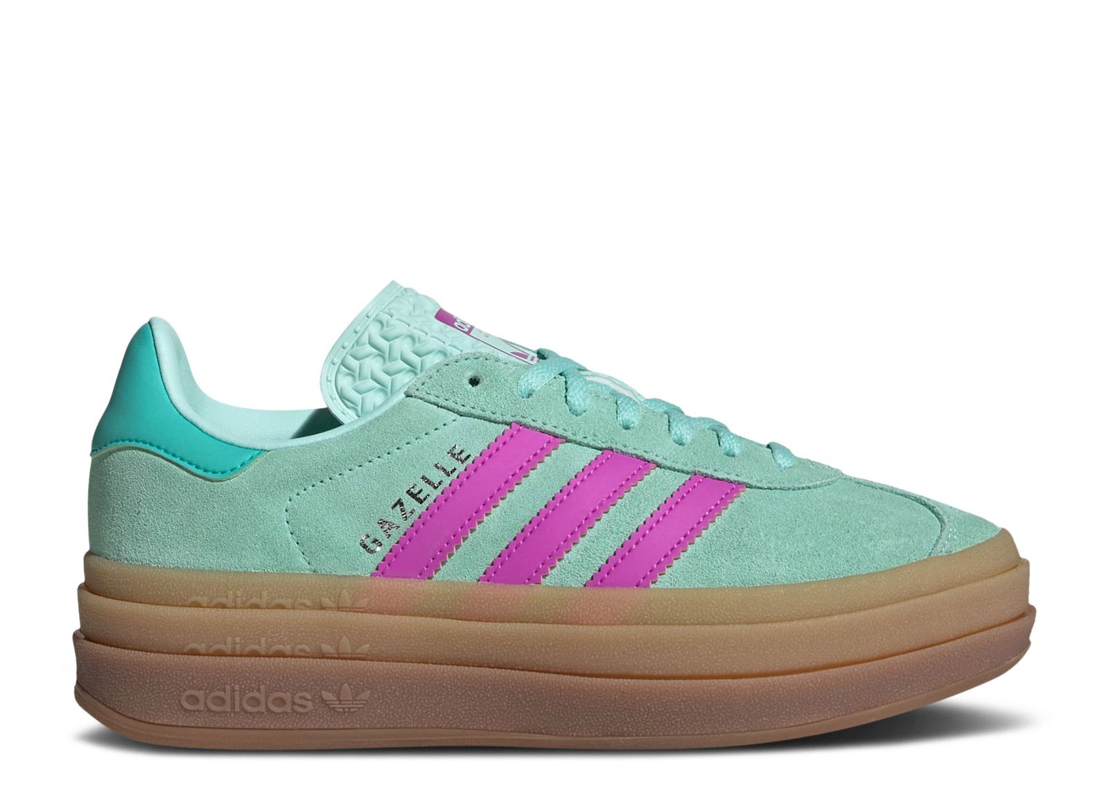 Gazelle Bold J Clear Mint Flash Pink