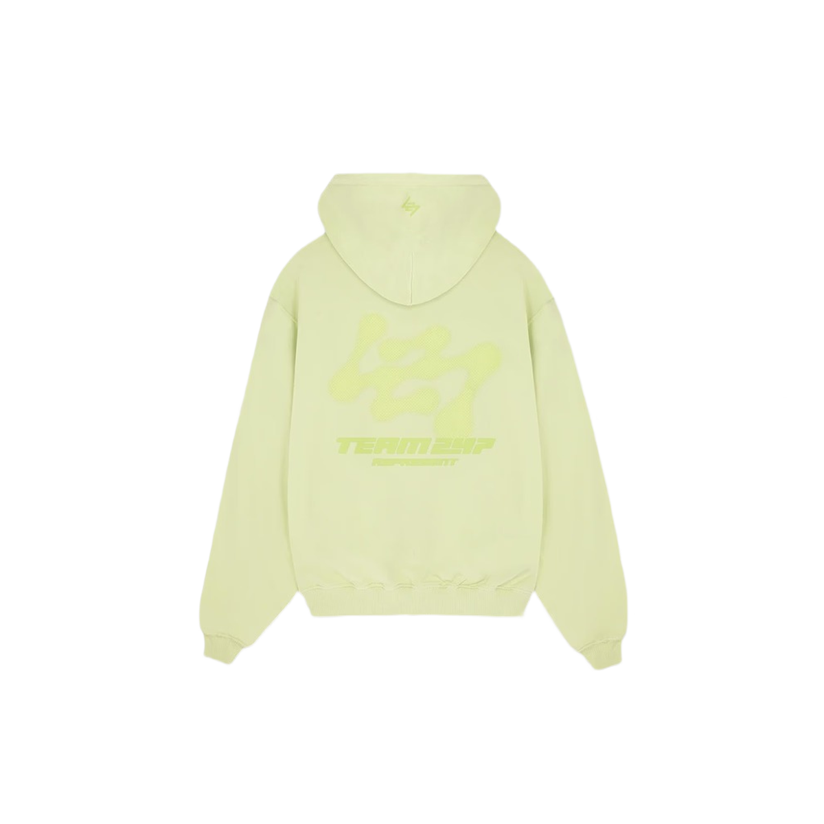 Represent 247 Future Terrains Oversized Hoodie Shadow Lime-Represent-pikastore.cz