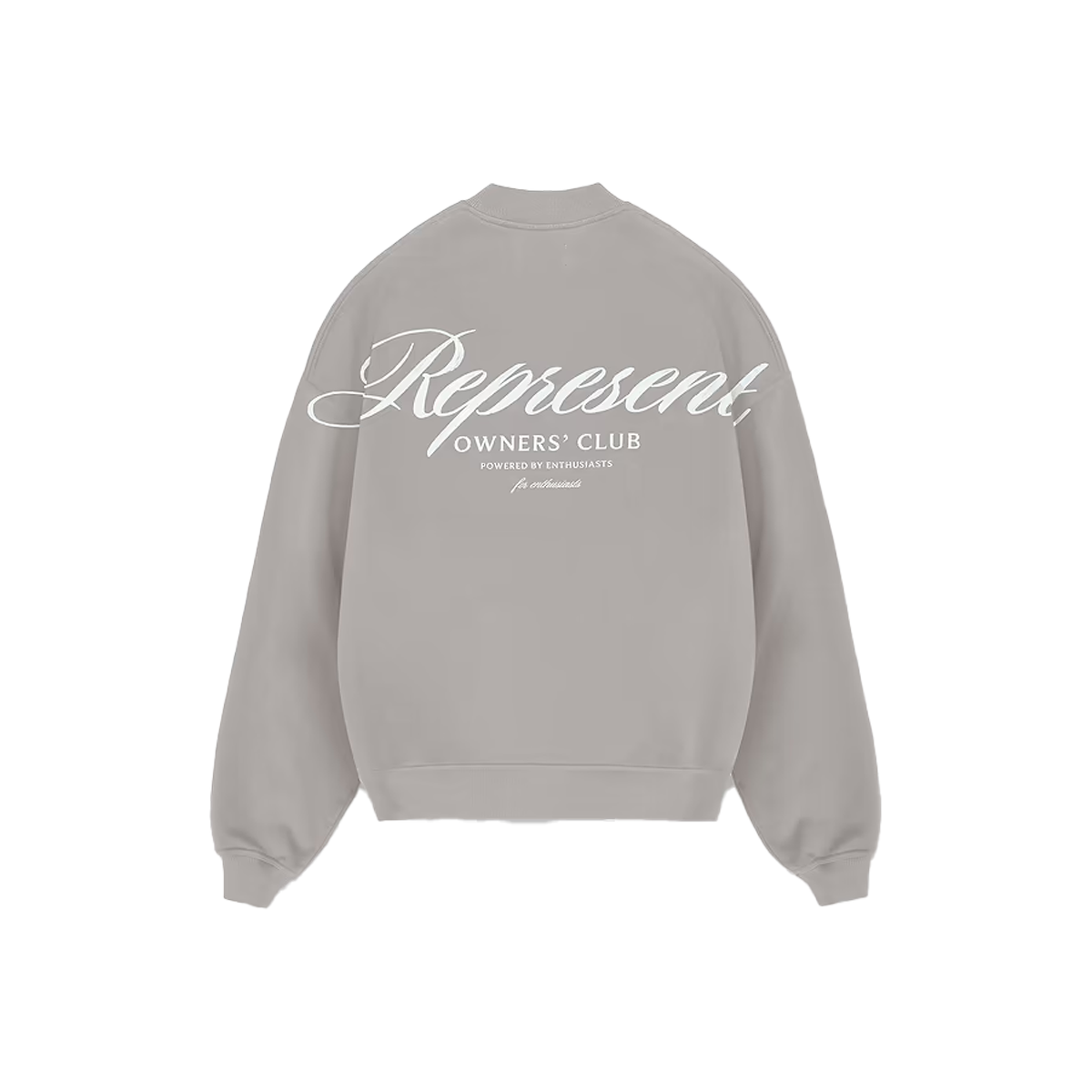 Represent Owners Club Script Crewneck Slate