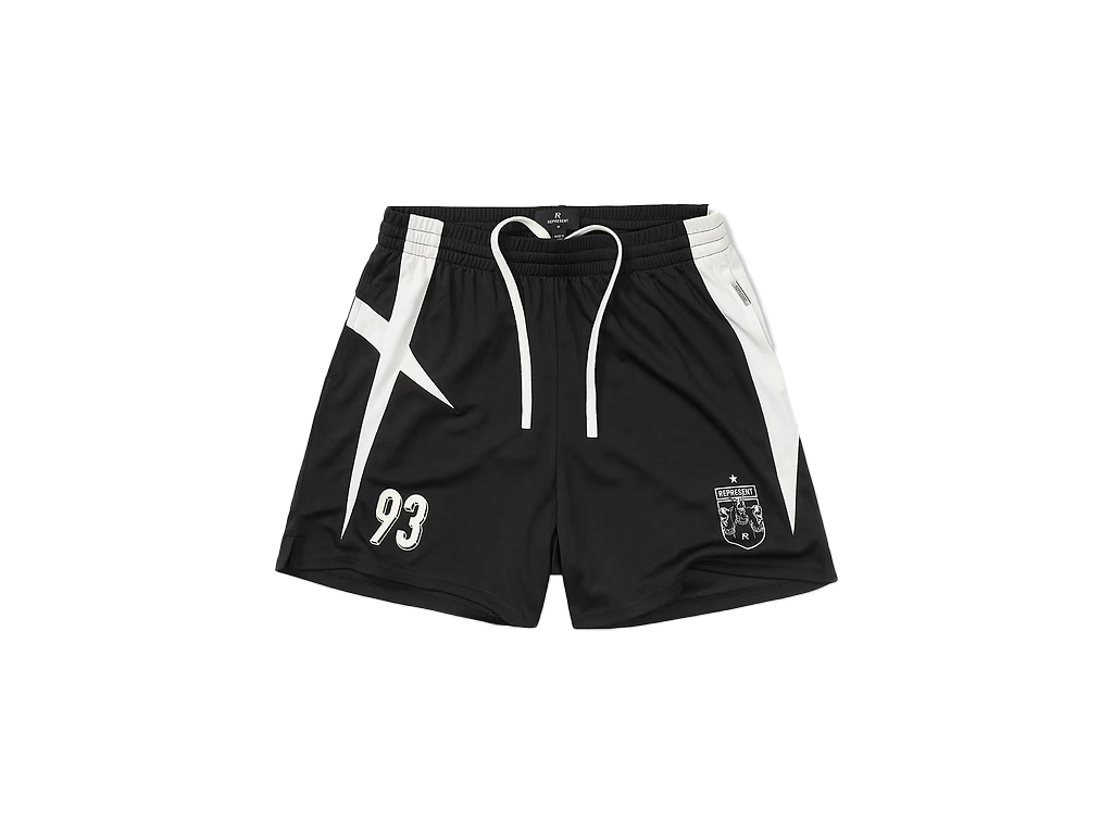 Represent Star Shorts Jet Black-Represent-pikastore.cz